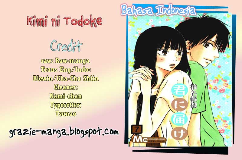 Kimi ni Todoke chapter 25